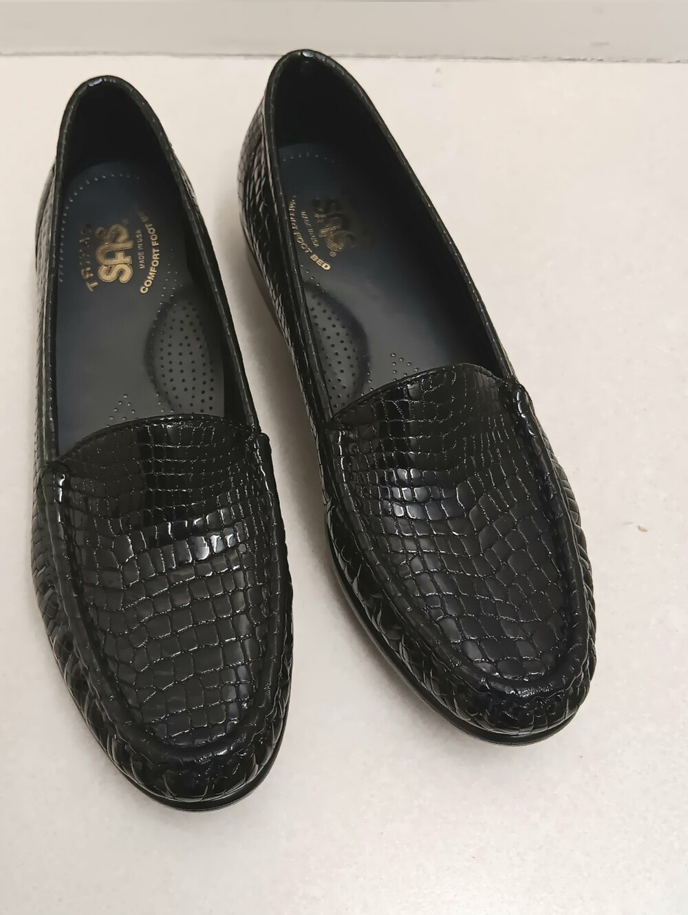 SAS| Simplify Everyday Croc Embossed Loafer Mocassin Comfort Office Slim 8.5/9